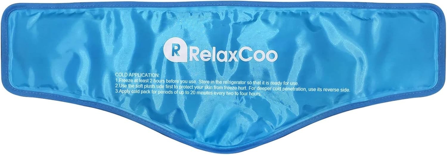 Professional-Grade Neck Ice Pack Wrap – Pain Relief for Injuries & Surgery
