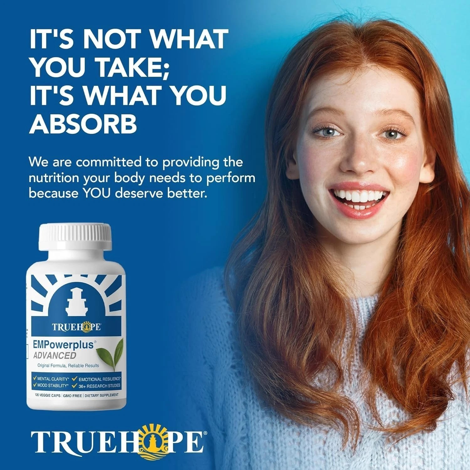 Truehope EMPowerplus Advanced Multivitamin for Women and Men – EXP – 09/12/2027