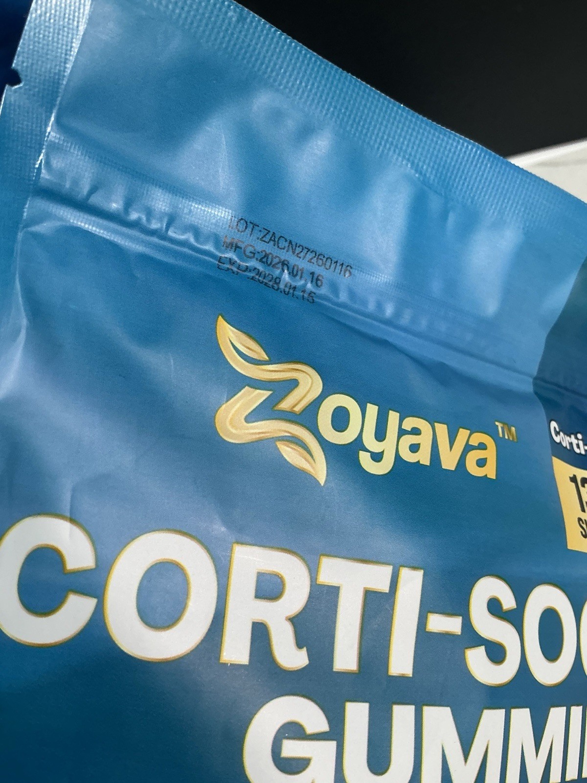 Zoyava Corti Soothe Gummies 13 In 1 Supplement Stress Calm Sleep Support
