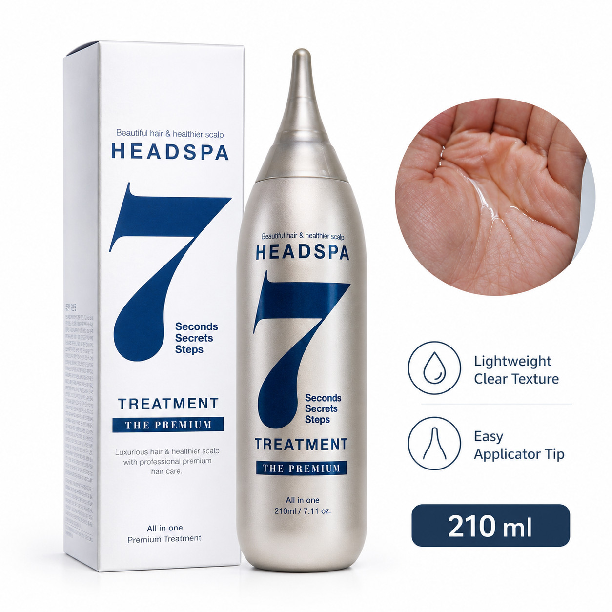 HEADSPA7 Hair Treatment 210ml(7.1oz) Deep Conditioning Korean Beauty