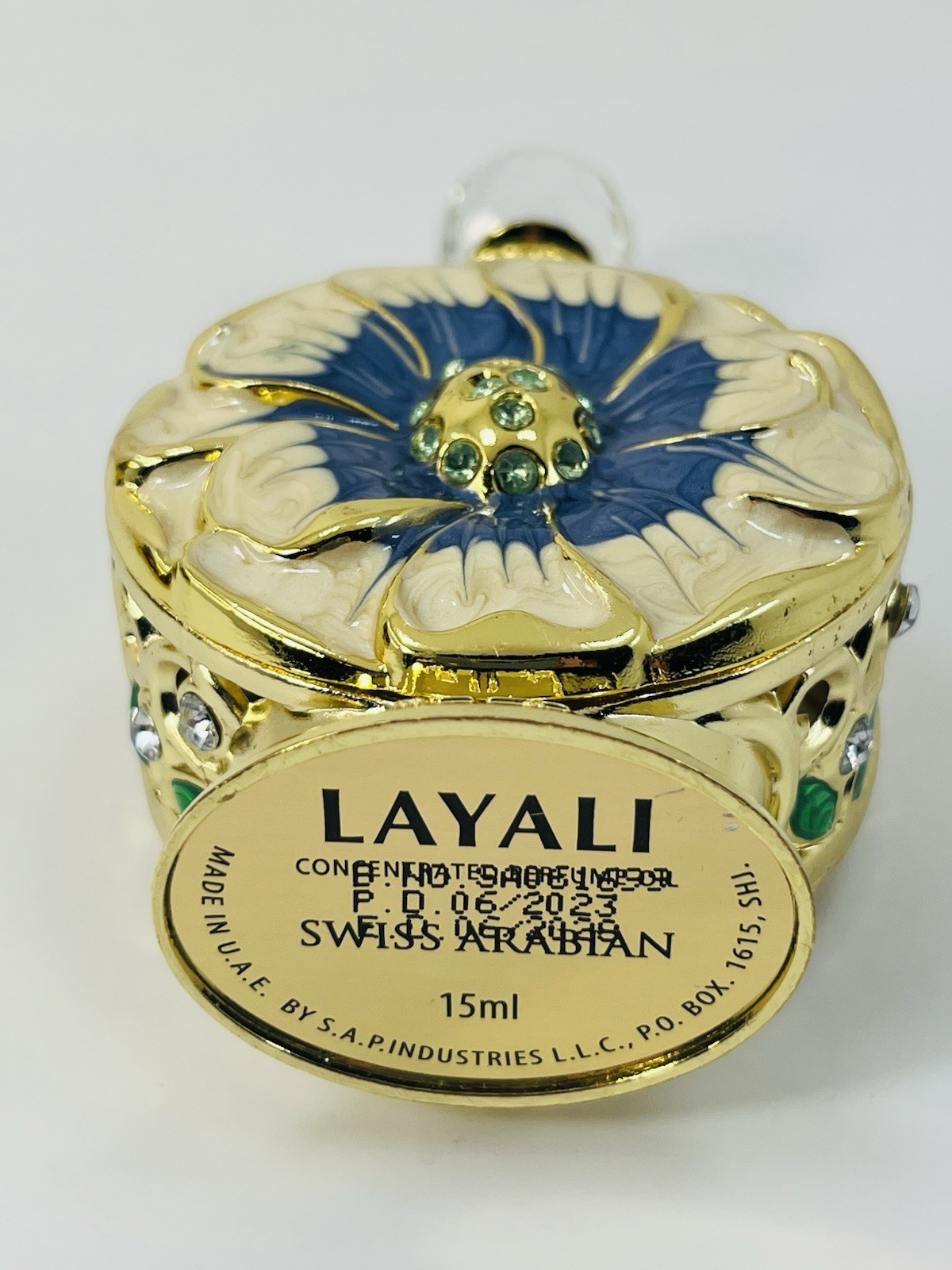 Swiss Arabian Layali Perfume Oil 0.5oz – Long Lasting Attar – Luxury Dubai Scent