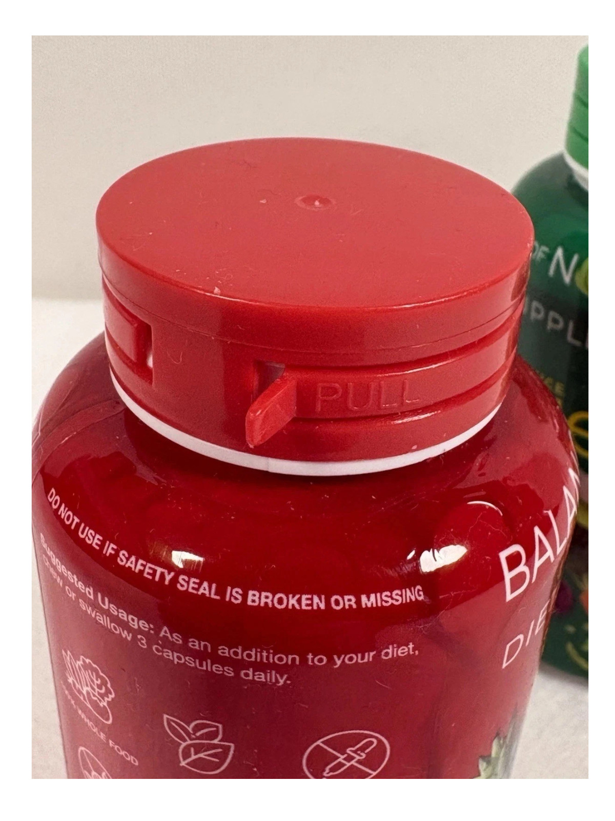 2-Pack Ntures Fruits & Veggies Balance Na Dietary supplement(90 Capsules Each)