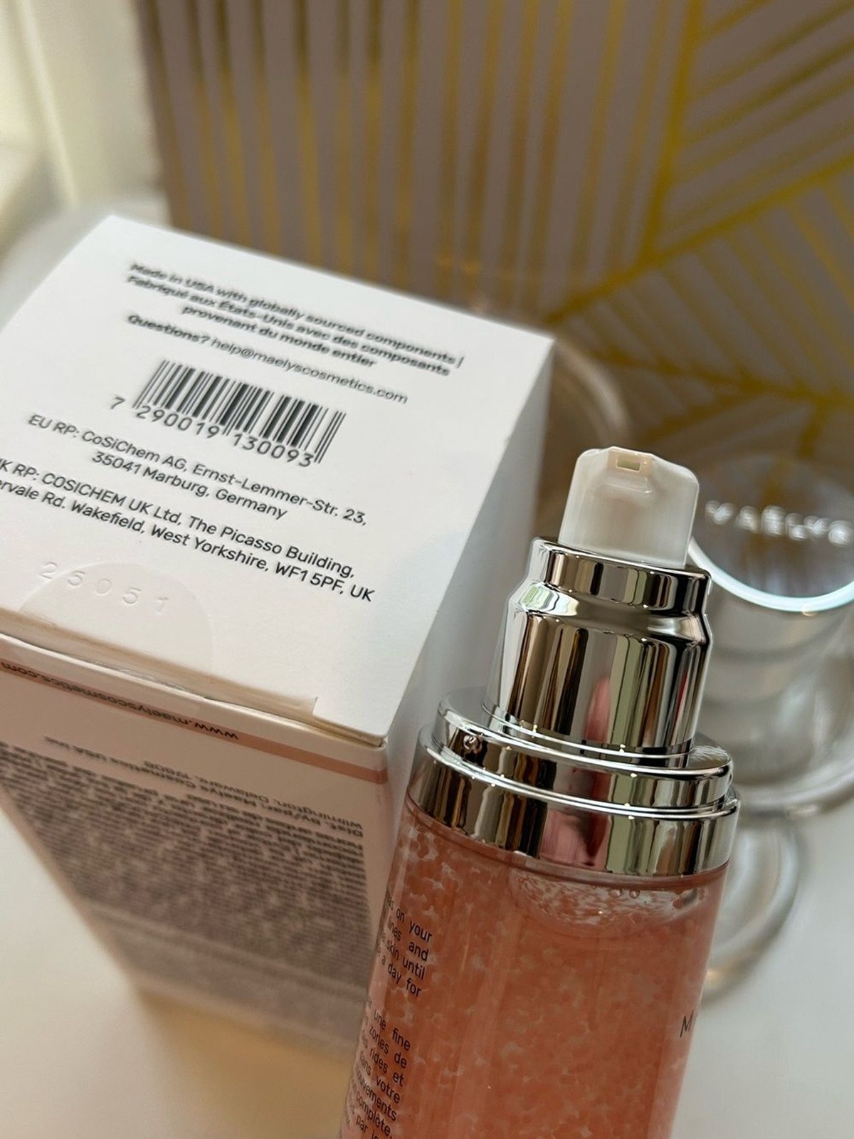 ✨ Maelys B Glossy Smoothing Body Serum 3.4 oz Full Size New In Box ✨MFR 2025