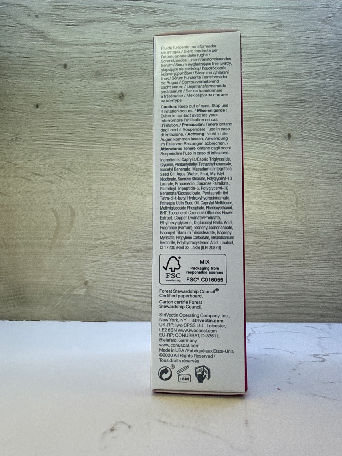 StriVectin Anti-Wrinkle Line Transforming Melting Serum 1oz NIB New Sealed