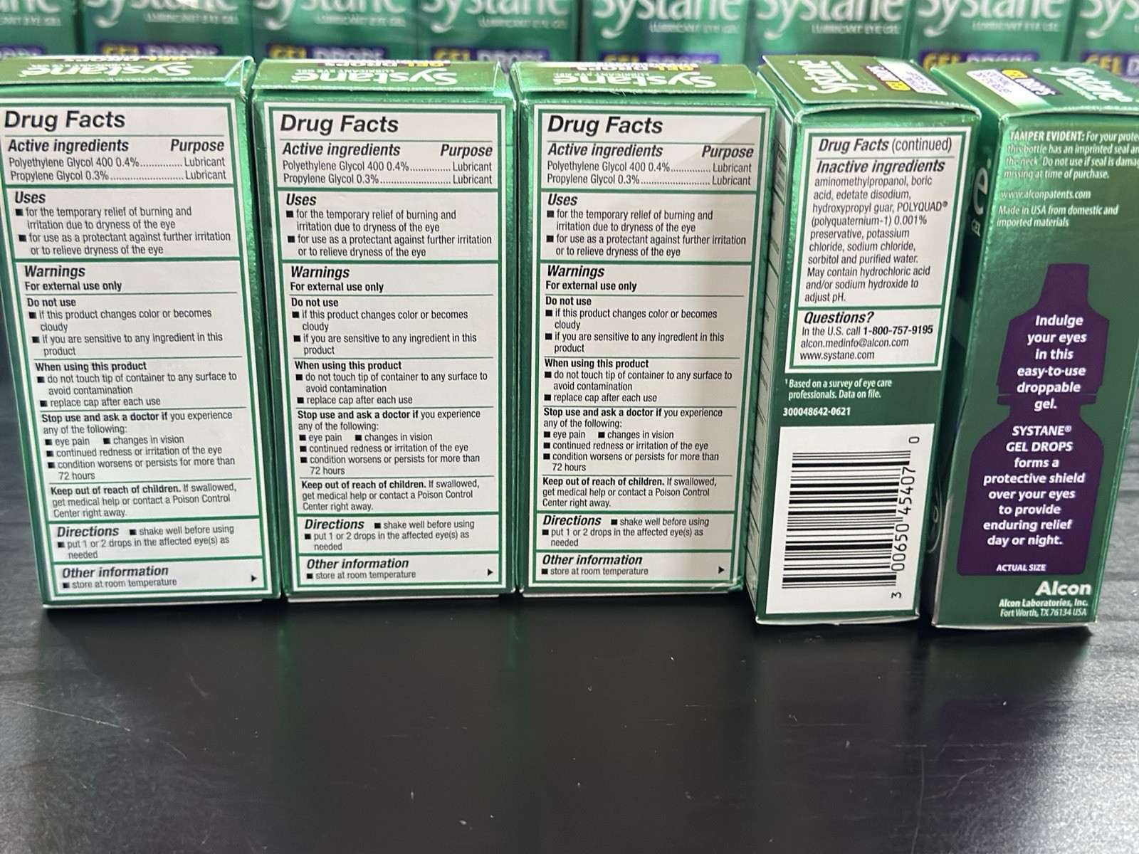 EXP 11/2026~7 boxes SYSTANE 0.33 fl/oz LONG LAST day/night gel drop Lubricant