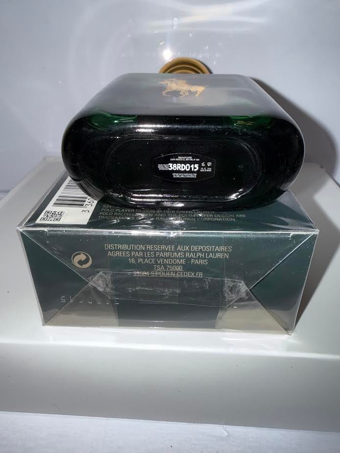 Polo Green by Ralph Lauren Eau de Toilette Spray for Men 4oz New Sealed Box