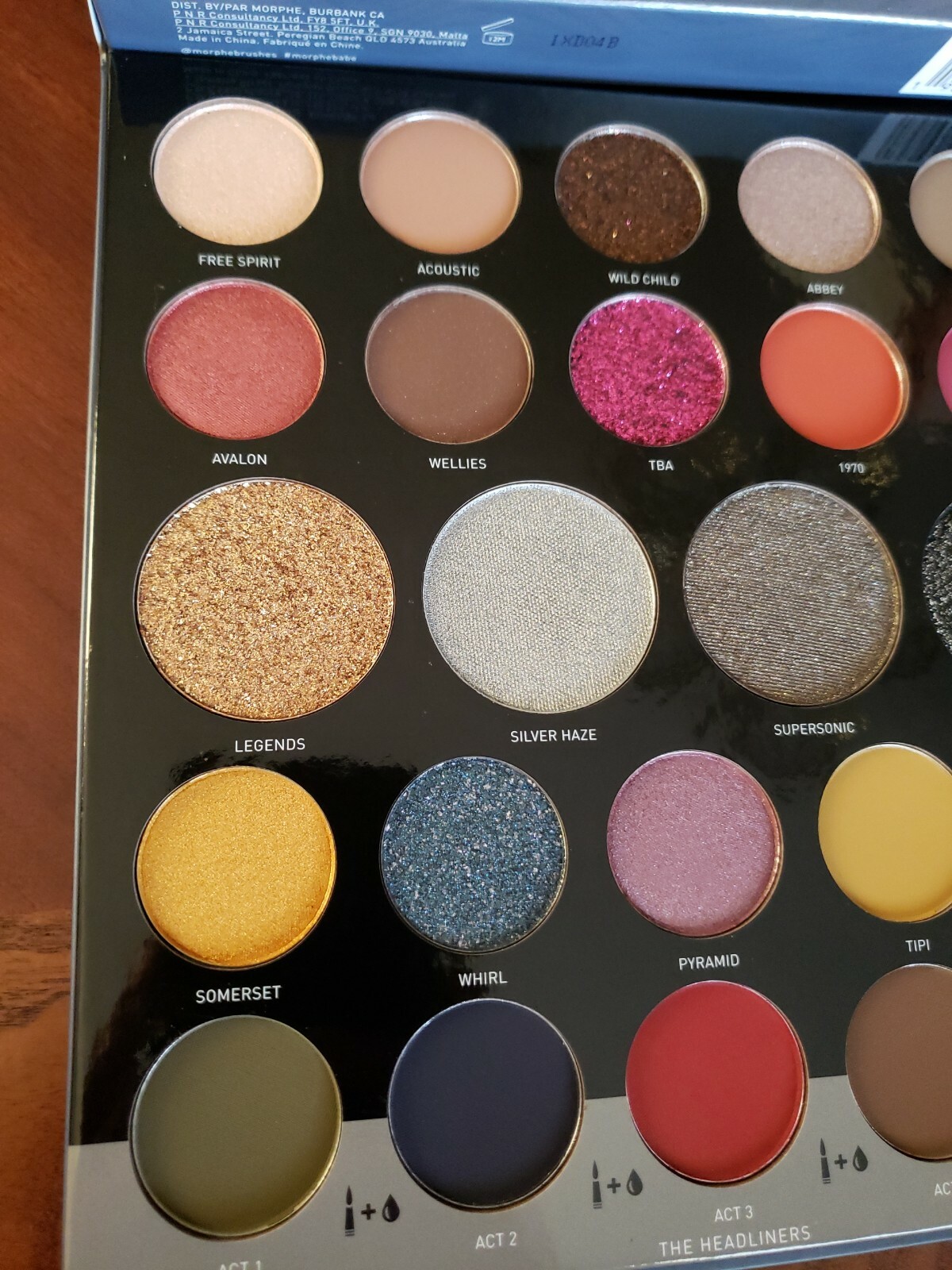 AUTHENTIC!!! NIB MORPHE 24M MAIN EVENT ARTISTRY PALETTE 🎨