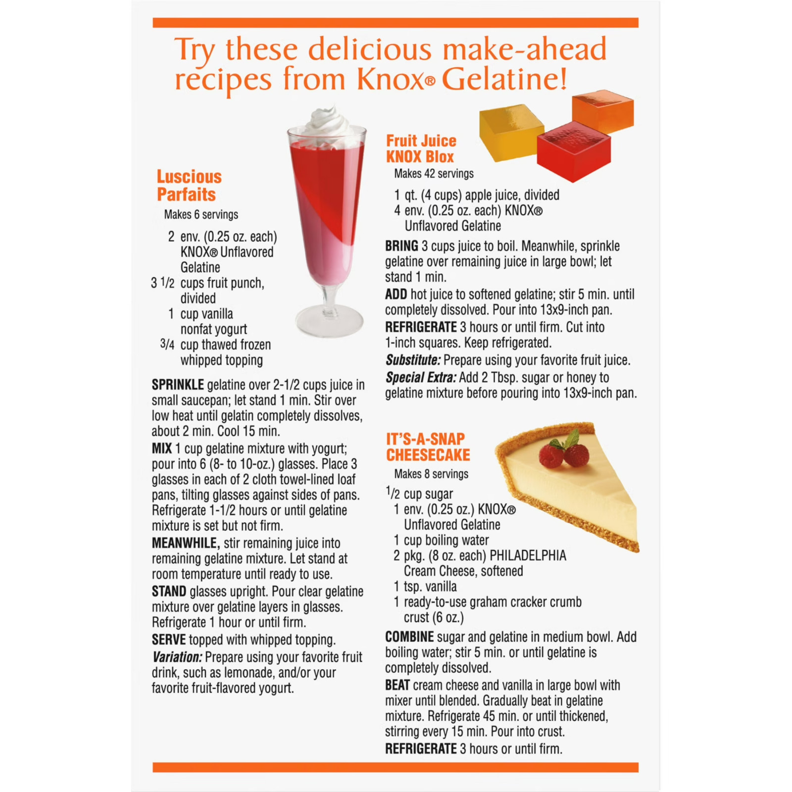 Original Unflavored Gelatin, 32 ct Packets