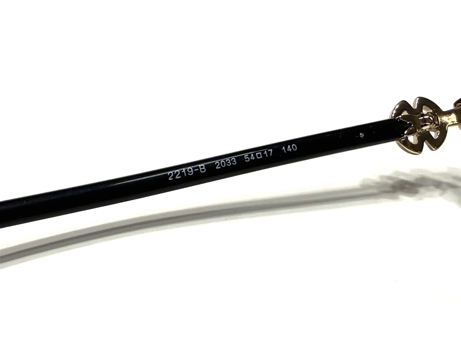 Womens Bvlgari Eyeglasses Frames BV2219B 2033 Black & Gold Oval 54/17~140 NEW