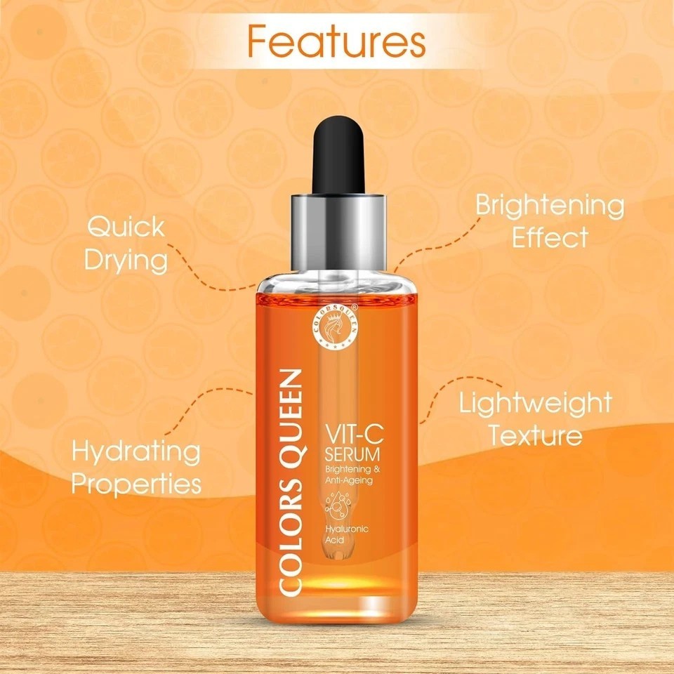 Colors Queen Vitamin C Face Serum For Brightening Skin 30ml