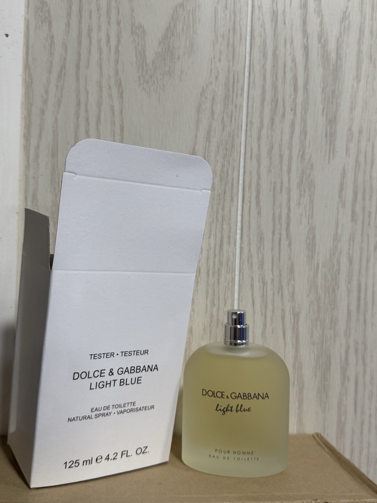 Light Blue by Dolce & Gabbana 4.2 oz 125ml Cologne for Men Tester