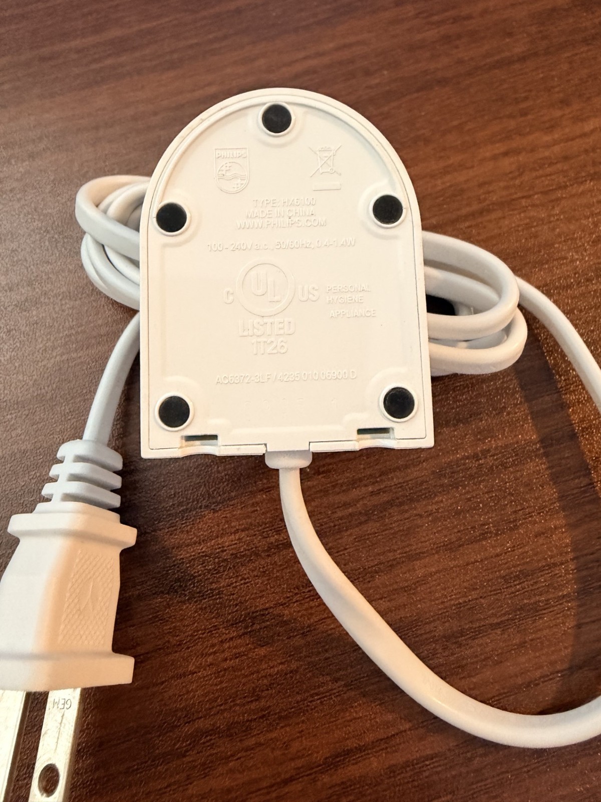 PHILIPS CHARGER HX6100 BASE