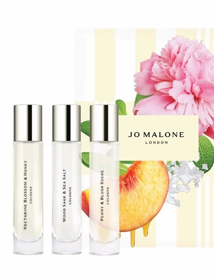 Jo Malone London Fresh & Floral Cologne Trio Gift Set NEW!