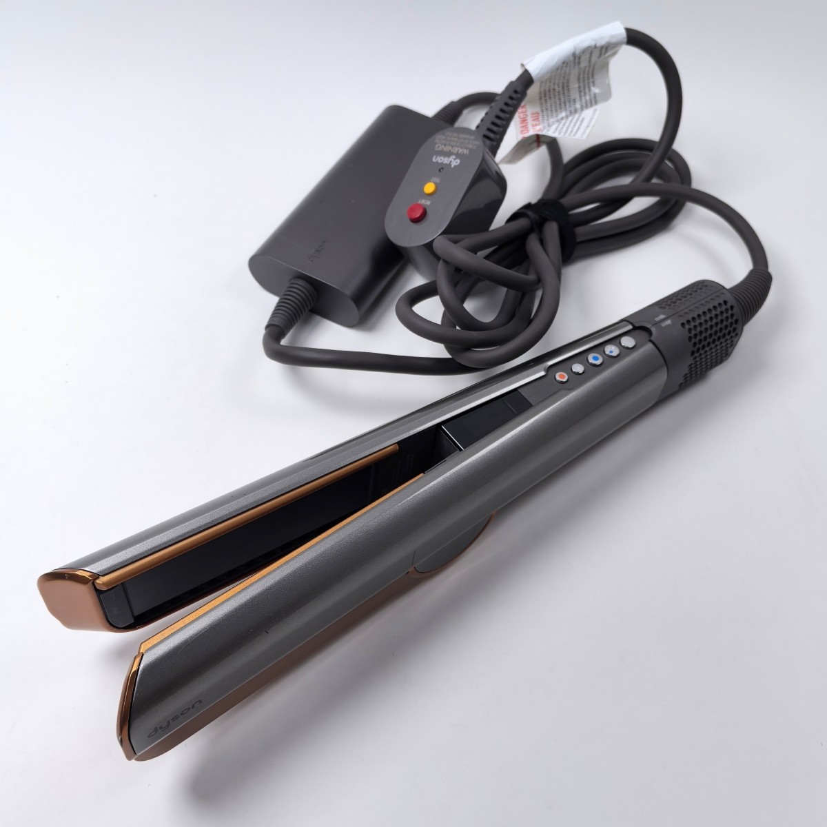Dyson Airstrait™ HT01 Straightener Hair Dryer Wet to Dry Hair- Nickel/Copper