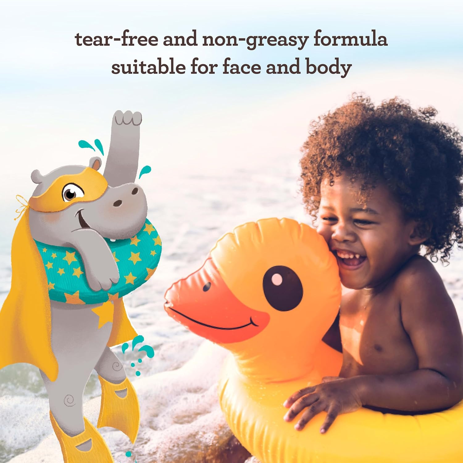 Aveeno Kids Continuous Protection Zinc Oxide Broad Spectrum Sunscreen Lotion for