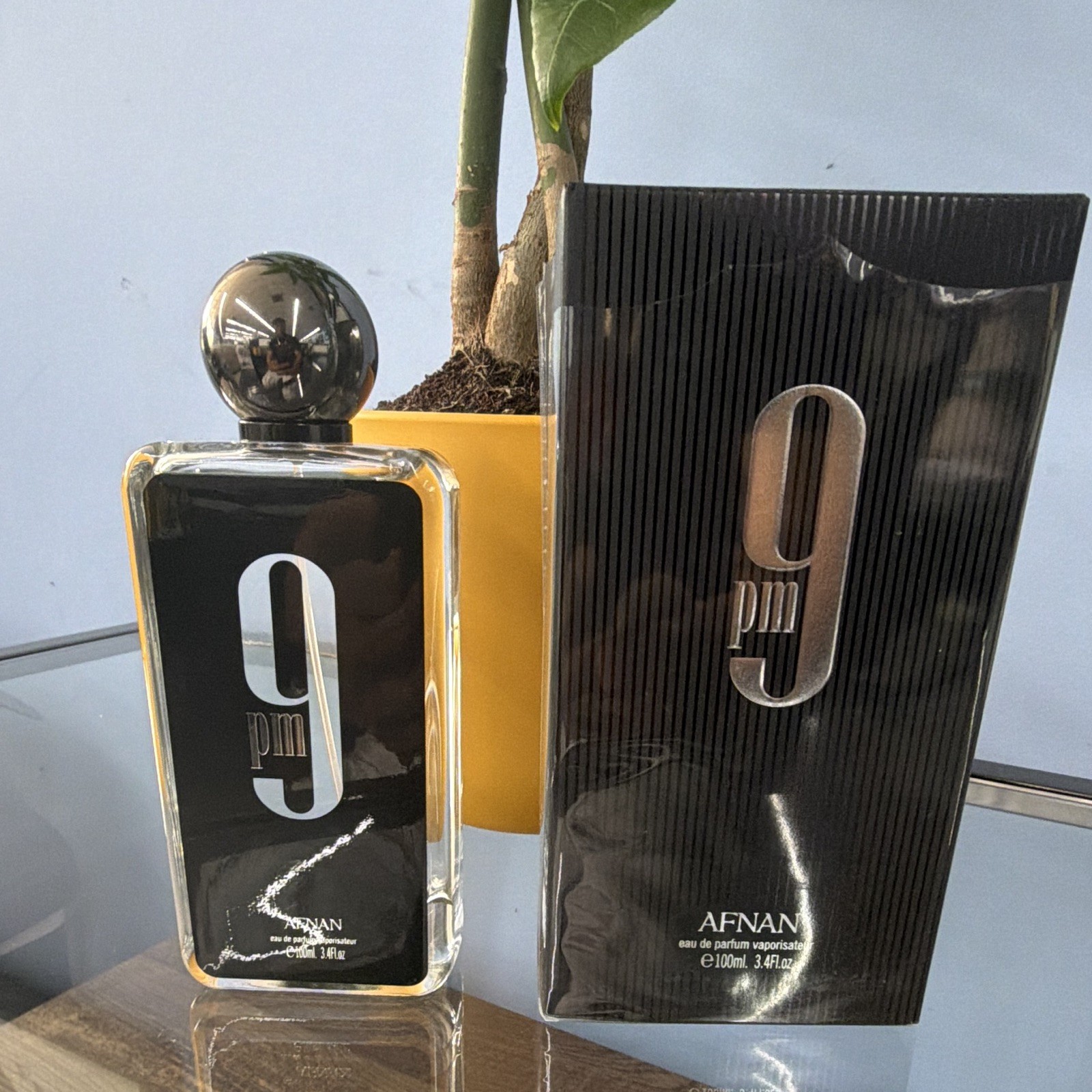 Afnan 9pm Eau de Parfum Spray Fragrance, Regular Size, 3.4 fl oz