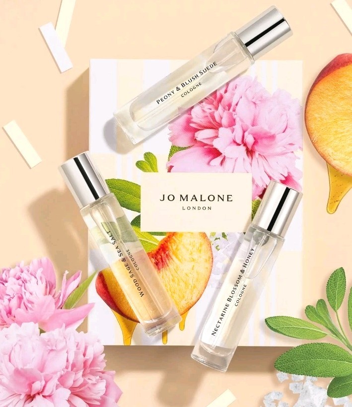 Jo Malone London Fresh & Floral Cologne Trio Gift Set NEW!