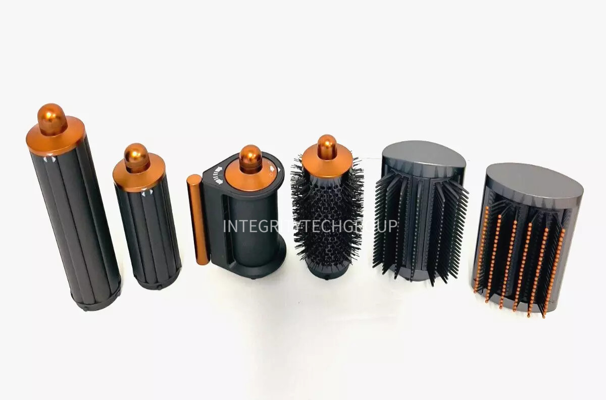 Dyson Airwrap Styler Attachment Upgrade Kit Complete Set, Nickel/Copper