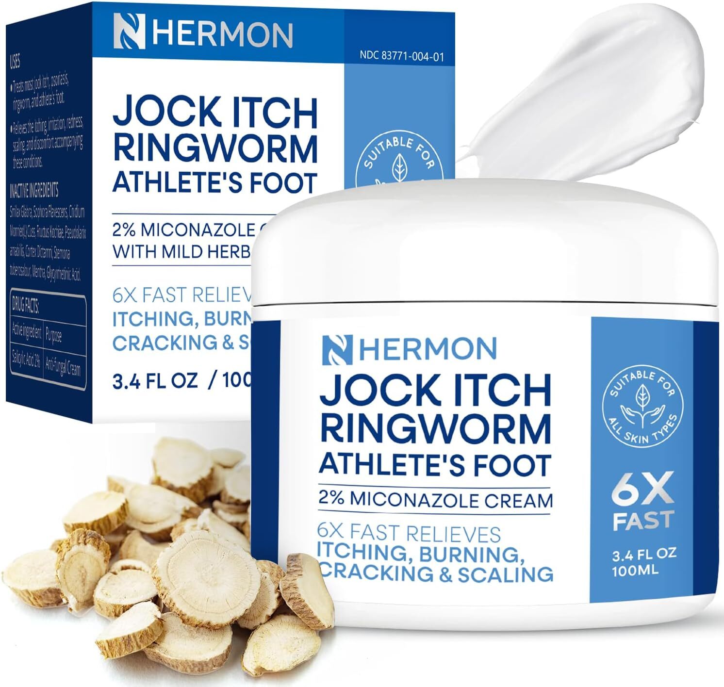 Jock Itch Antifungal Cream, Psoriasis Cream, Ringworm Treatment for Humans, 2026