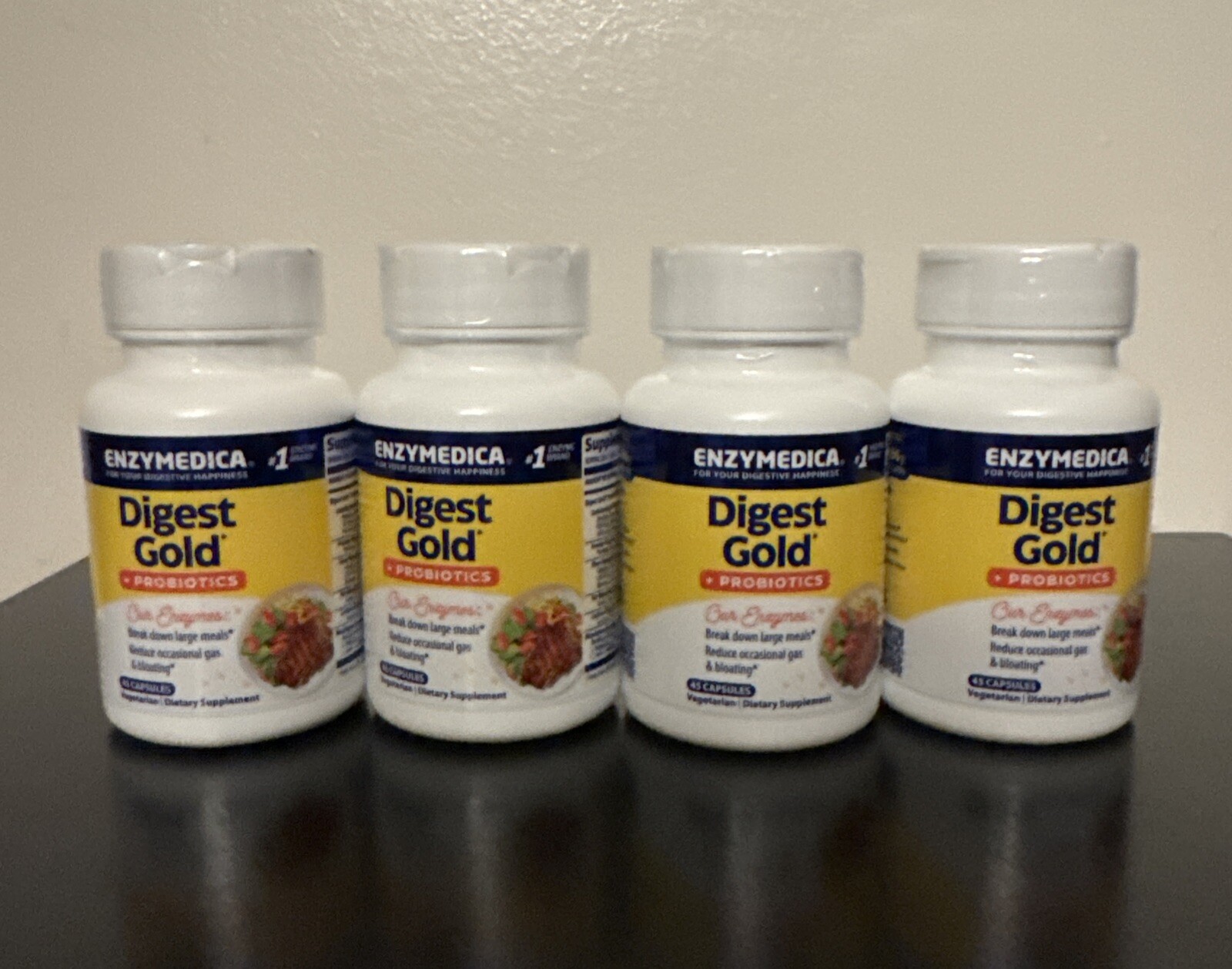Enzymedica Digest Gold +Probiotics Digestive Support 180 Capsules