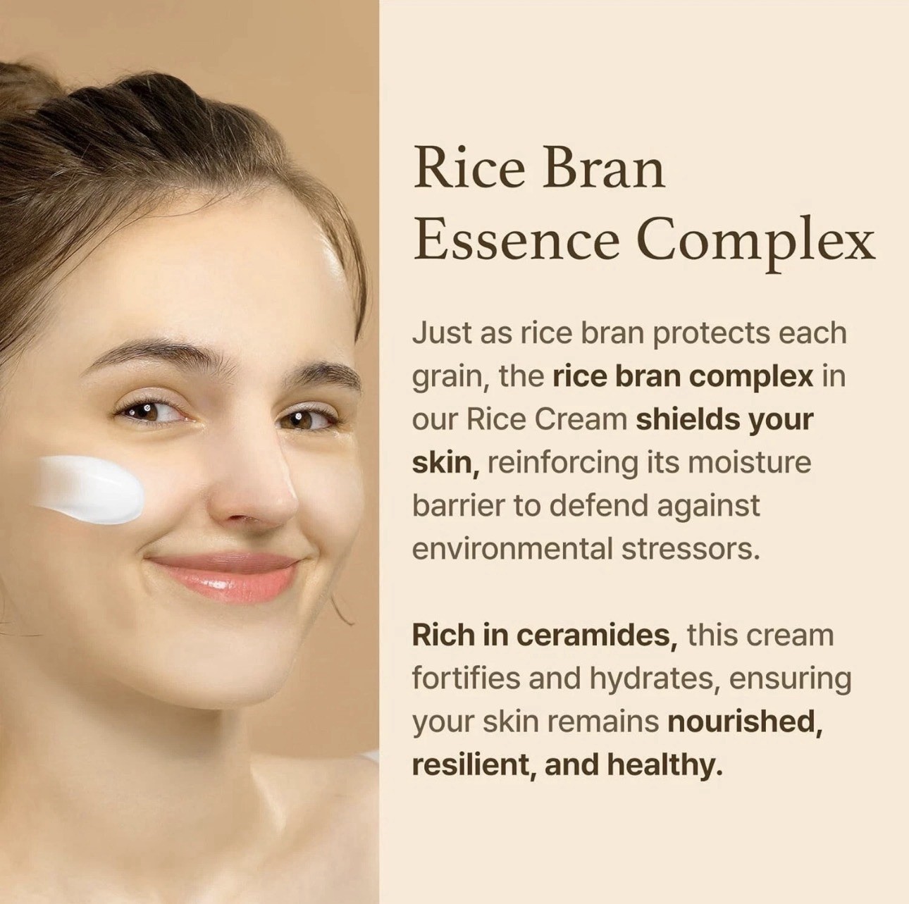 I’m From Rice Cream, 50g -Ceramide, Glowing Look, Improves Moisture Skin Barrier