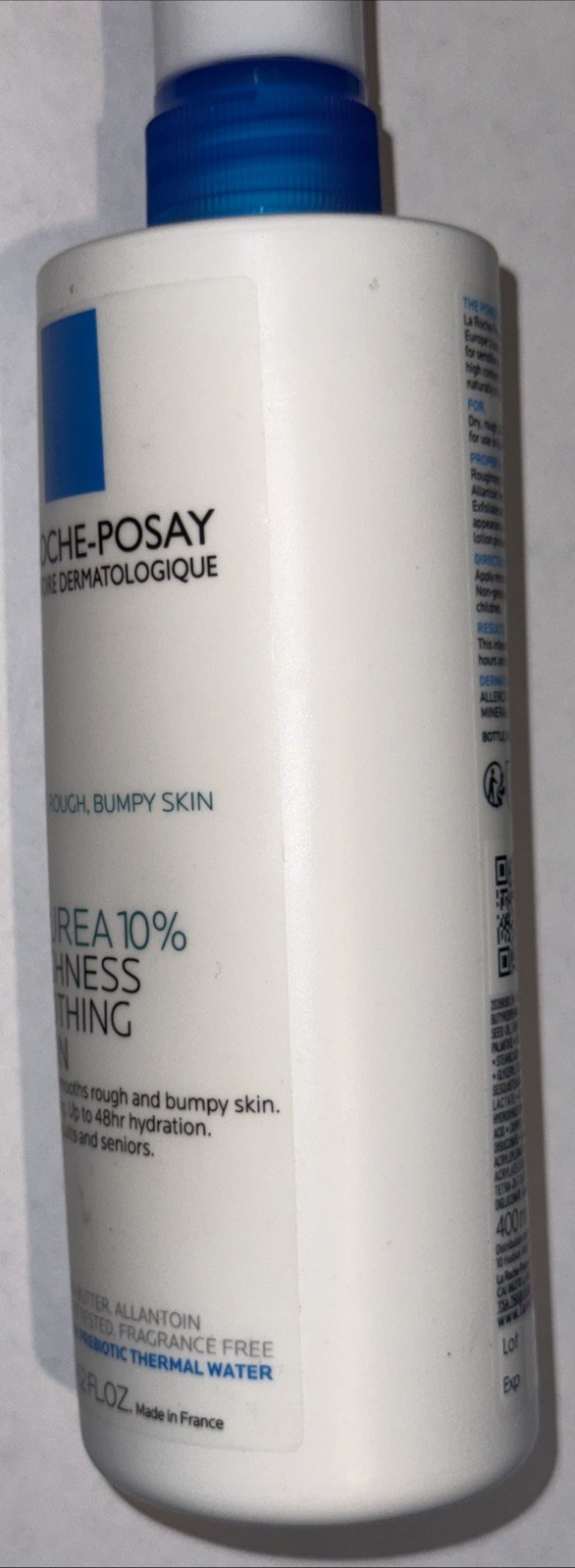 LaRoche-Posay Lipikar Urea 10% Roughness Smoothing Lotion – 13.52 oz / 400 mL