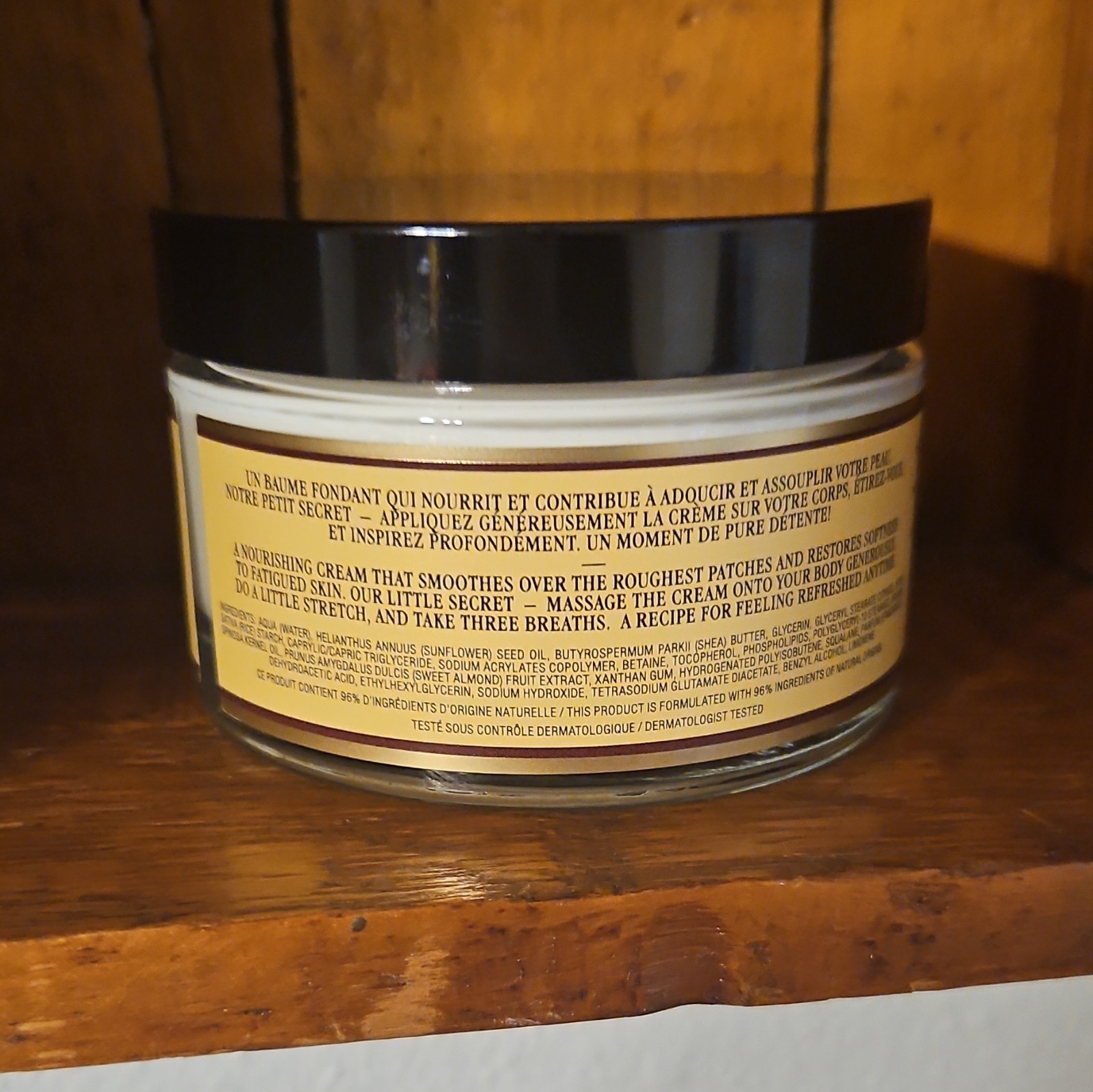 Bastide Corps a Corps Rich Body Cream Moisturizer, White, 24M, 6.7 fl oz