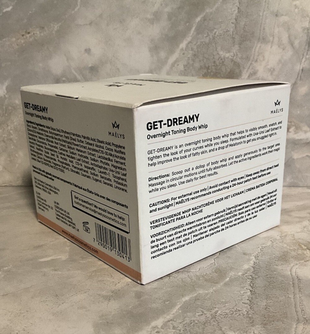 MAELYS Get Dreamy Night Conditioning & Body Whip 6.8oz Brand New-