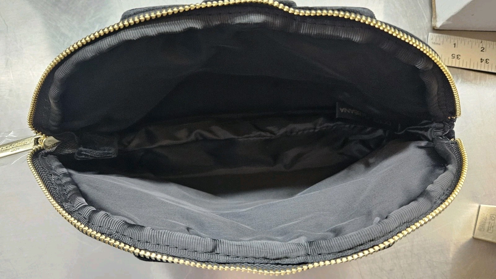 Dolce & Gabbana Pouch and Mini Perfume Set 4 pcs 0.17oz Each