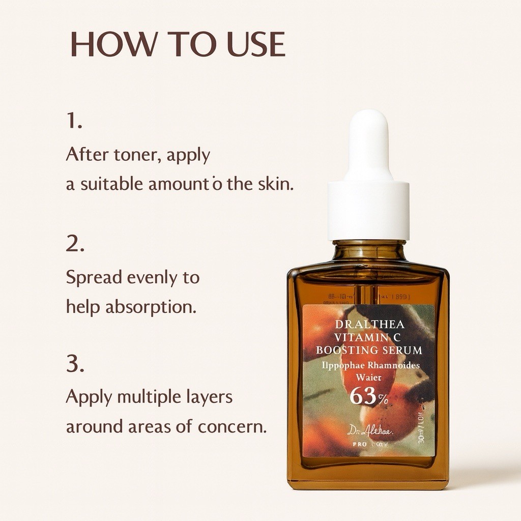 Dr.Althea Vitamin C Boosting Serum 30ml | Dark Spots & Uneven Skin Tone, RENEWED