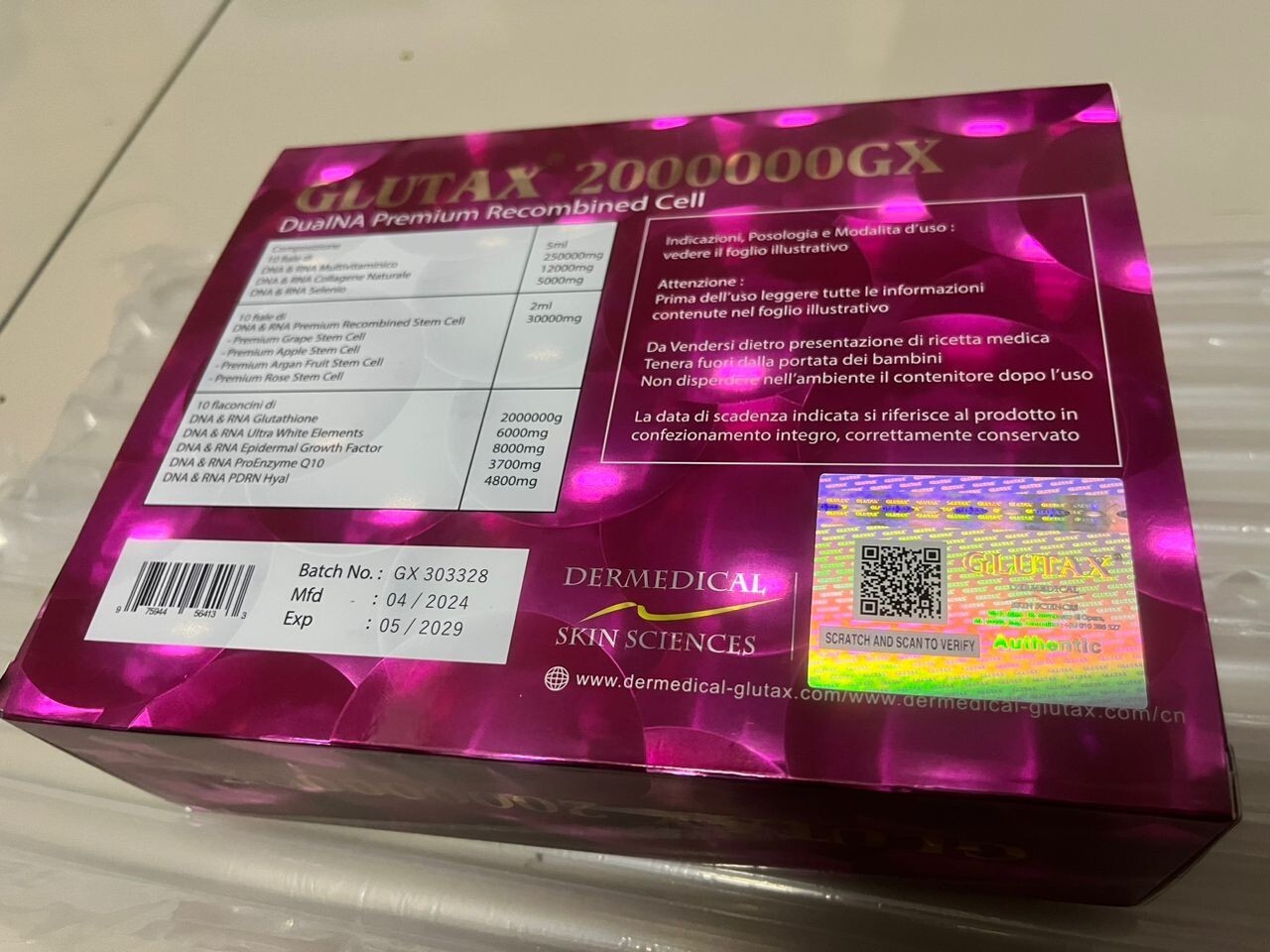 1X Anti Aging Healthy Whitening Serum Recombined Cell Original DHL EXP 2028