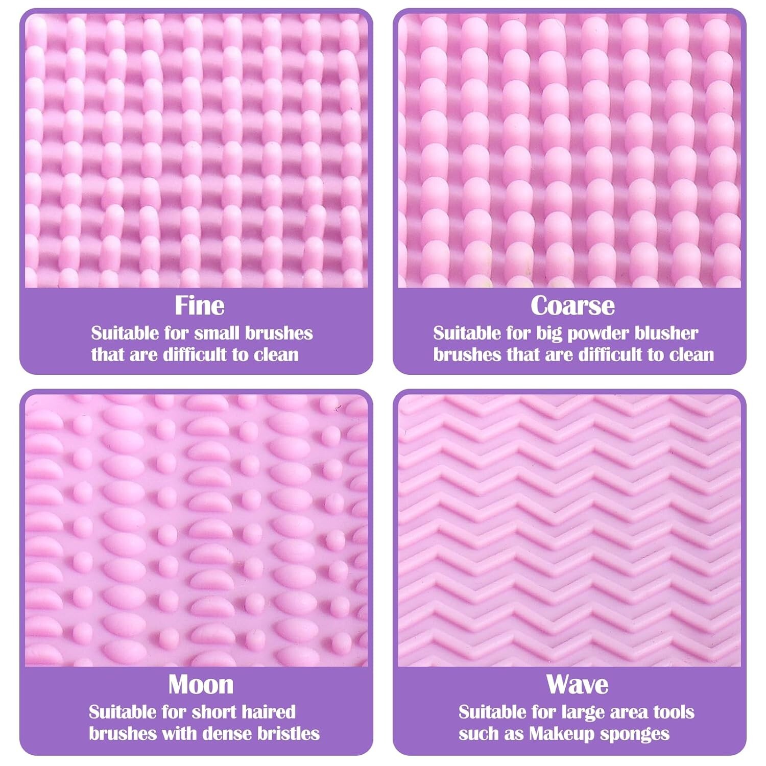 3-in-1 Silicone Makeup Brush Cleaner Bowl – Wash, Dry, and Store Brushes Easily