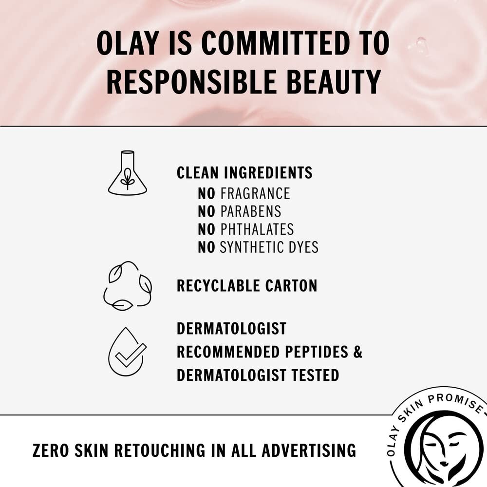 Olay Regenerist Micro-Sculpting Cream Fragrance-Free, 1.7+ Whip Face Moisturizer