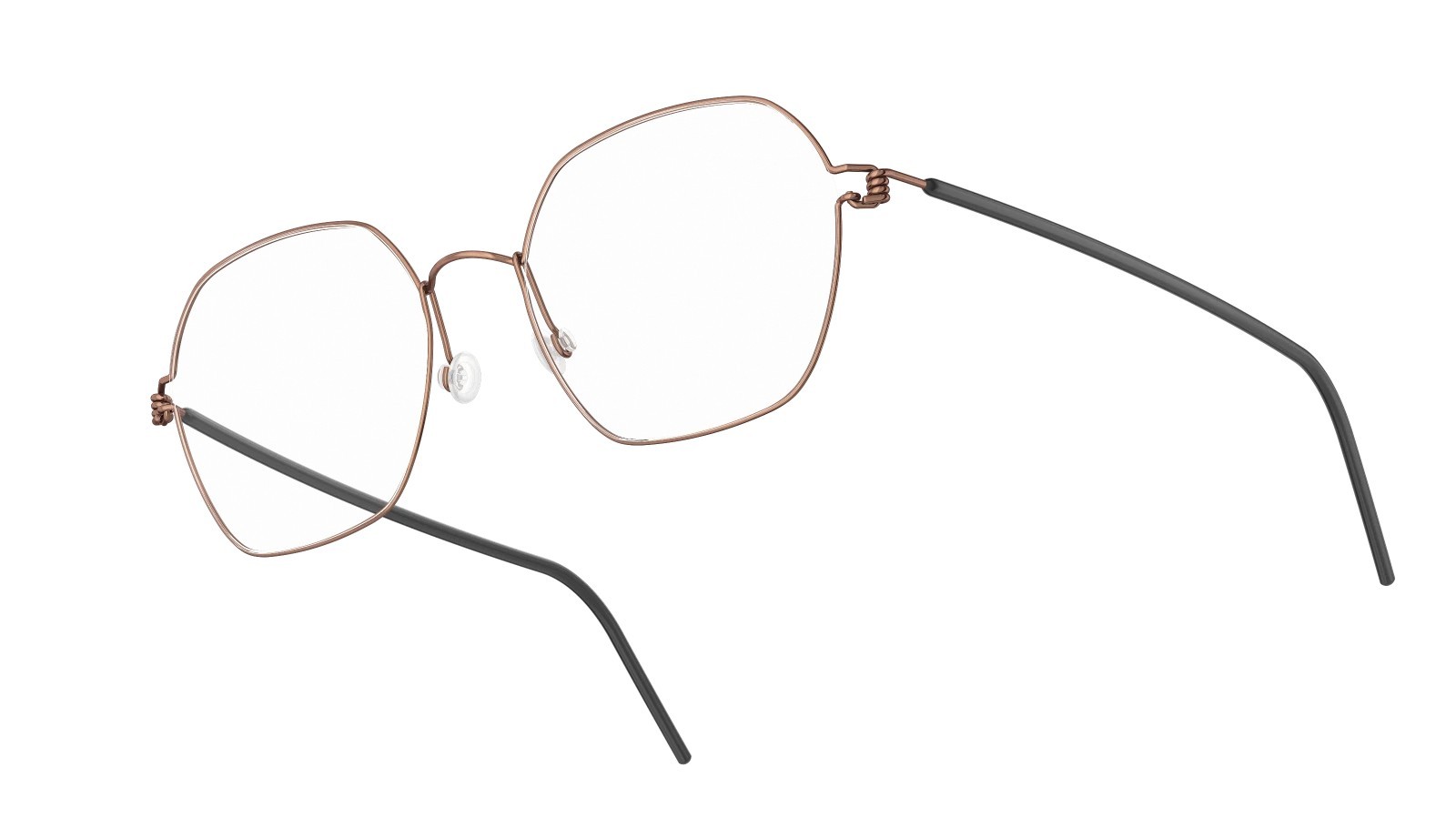 Lindberg AIR TITANIUM RIM RICHELLE TB K24M/PU12 COPPER 50mm Eyeglass Frames