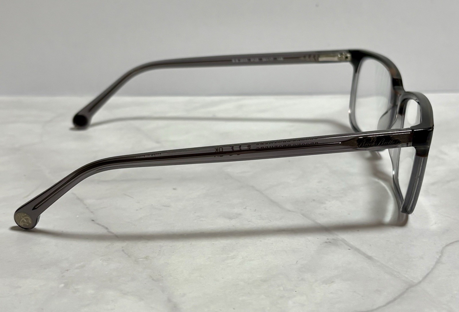 Brooks Brothers B.B. 2033 6123 Grey Wood Eyeglasses 54-17-145 – FRAMES ONLY!