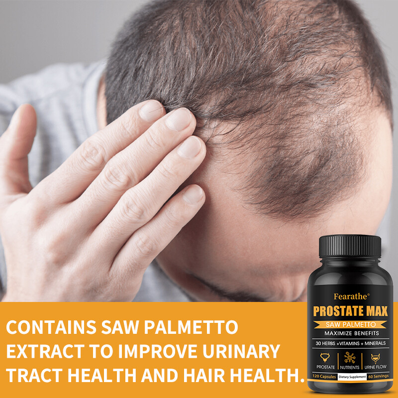 Prostate Support – Saw Palmetto – Reduce Frequent Urination, Stamina supplement