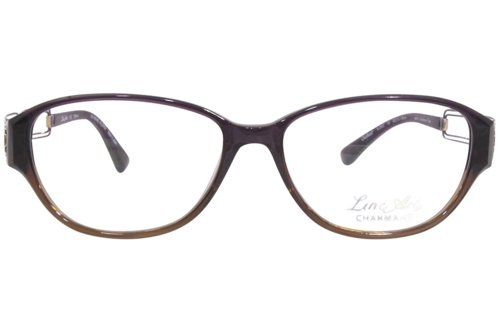 Charmant Line Art Women’s Eyeglasses XL2033 XL/2033 VO Violet Optical Frame 53mm