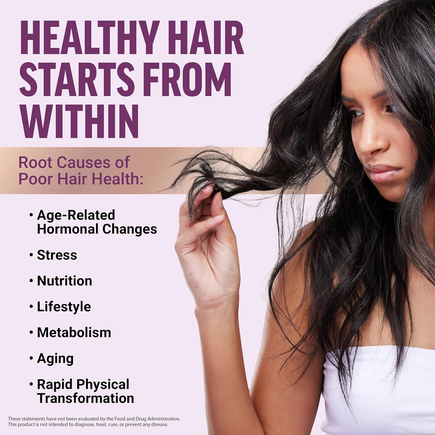 Hair Growth Accelerator Soft Chews Force Factor Lustriva Biotin 60 Mixed Berry
