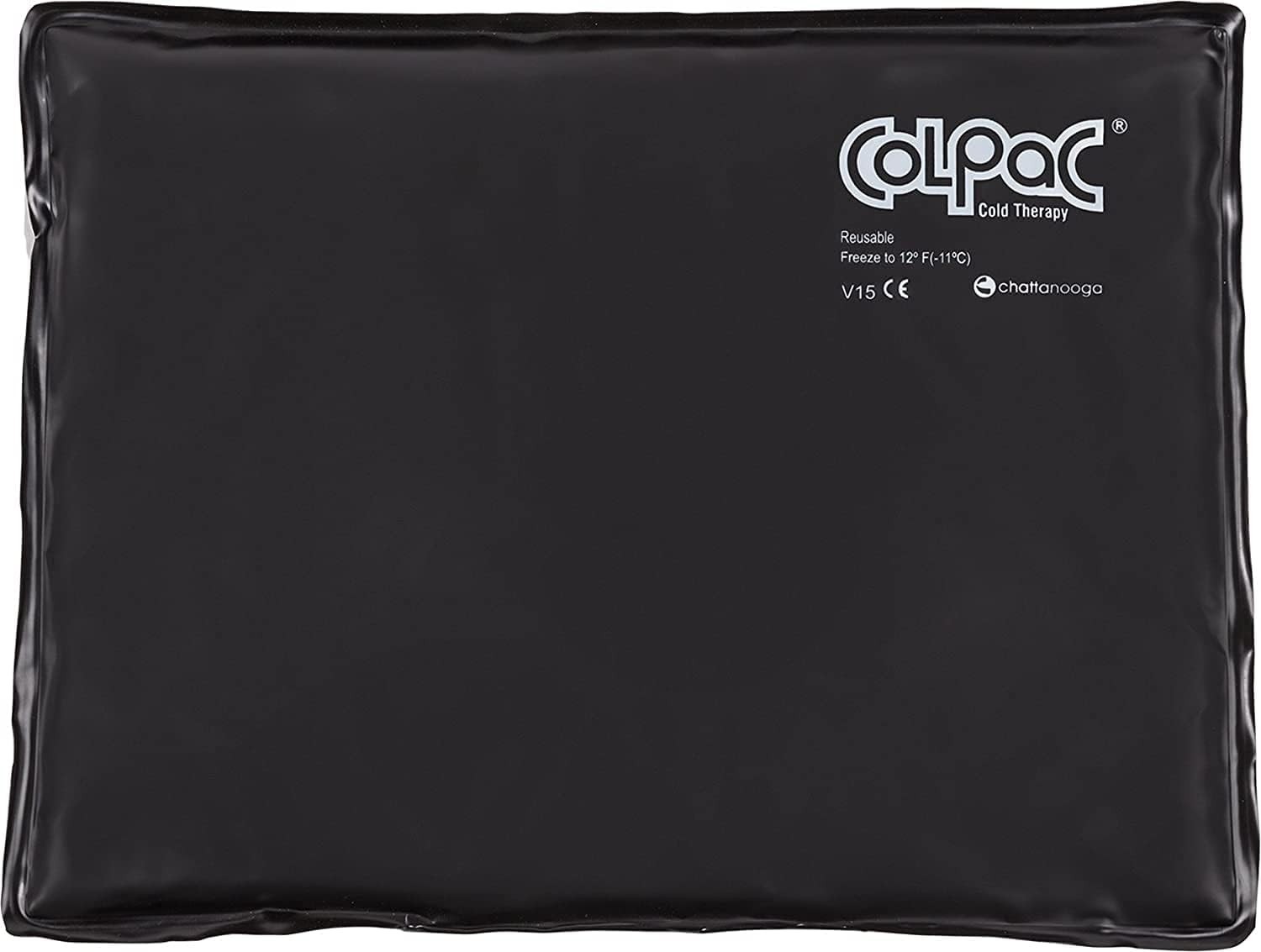 ColPac – Reusable Gel Ice Pack – Black Polyurethane – Standard – 10 in x 13.5…