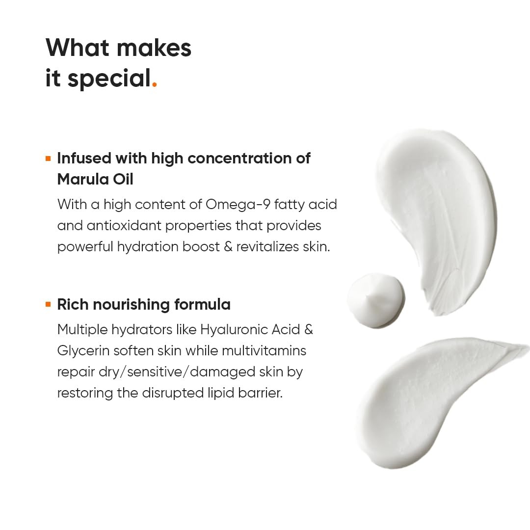Minimalist Face Moisturizer for Dry Skin | 1.7 Ounce (Pack of 1), White