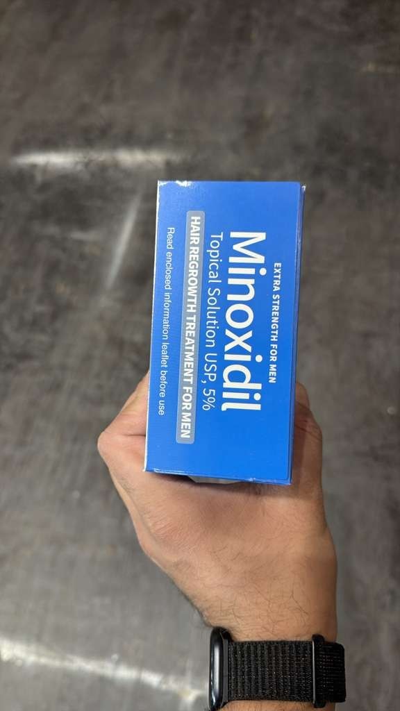 Kirkland Minoxidil 5% Hair Regrowth Solution Extra Strength Men 6 Month Supply