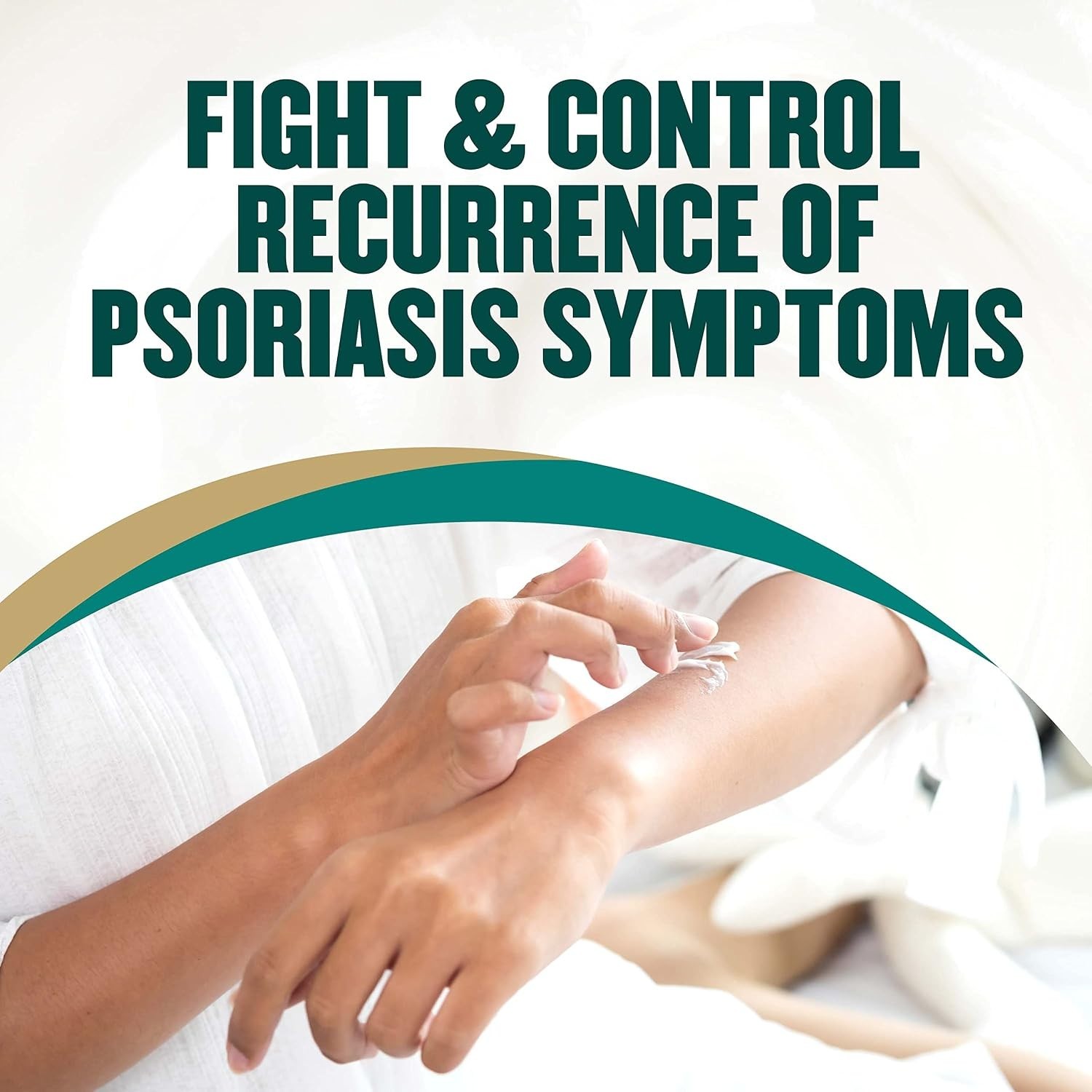 Hydrating Psoriasis Relief Cream 4 oz for Itchy, Sensitive Skin, Fragrance-Free
