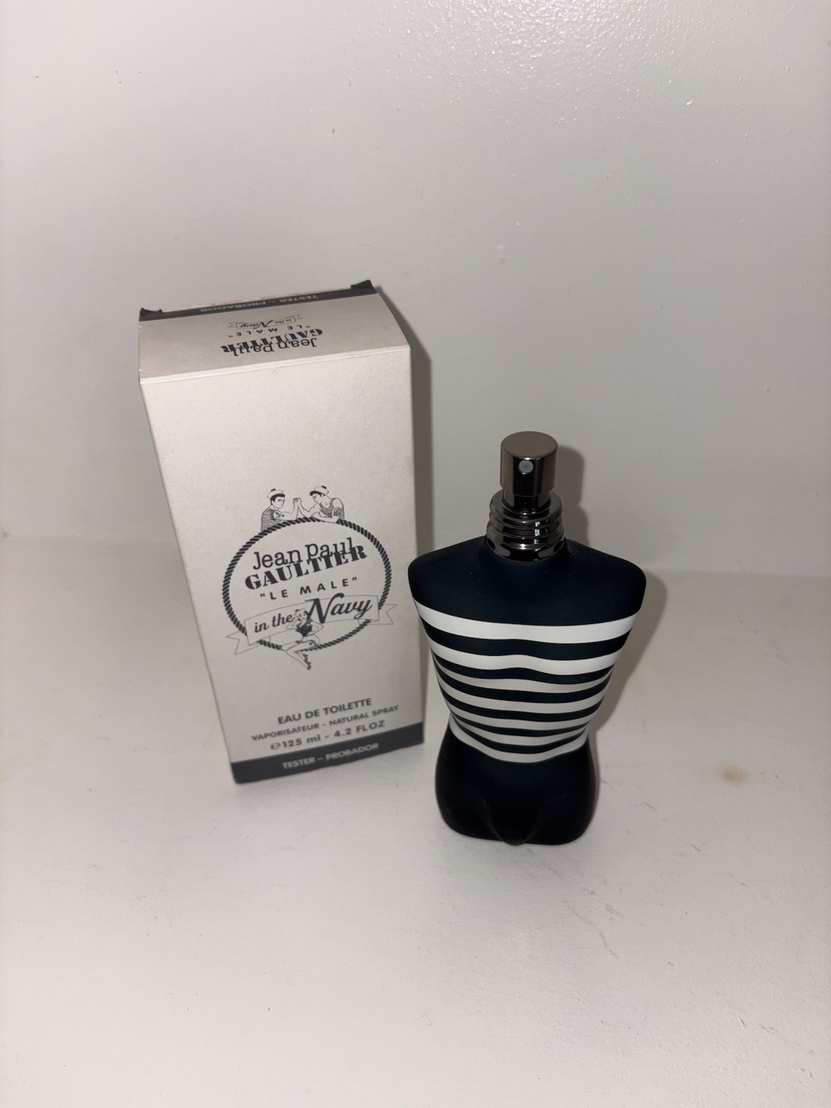 Jean Paul Gaultier Le Male In The Navy EDT Spray 4.2 fl oz TESTER