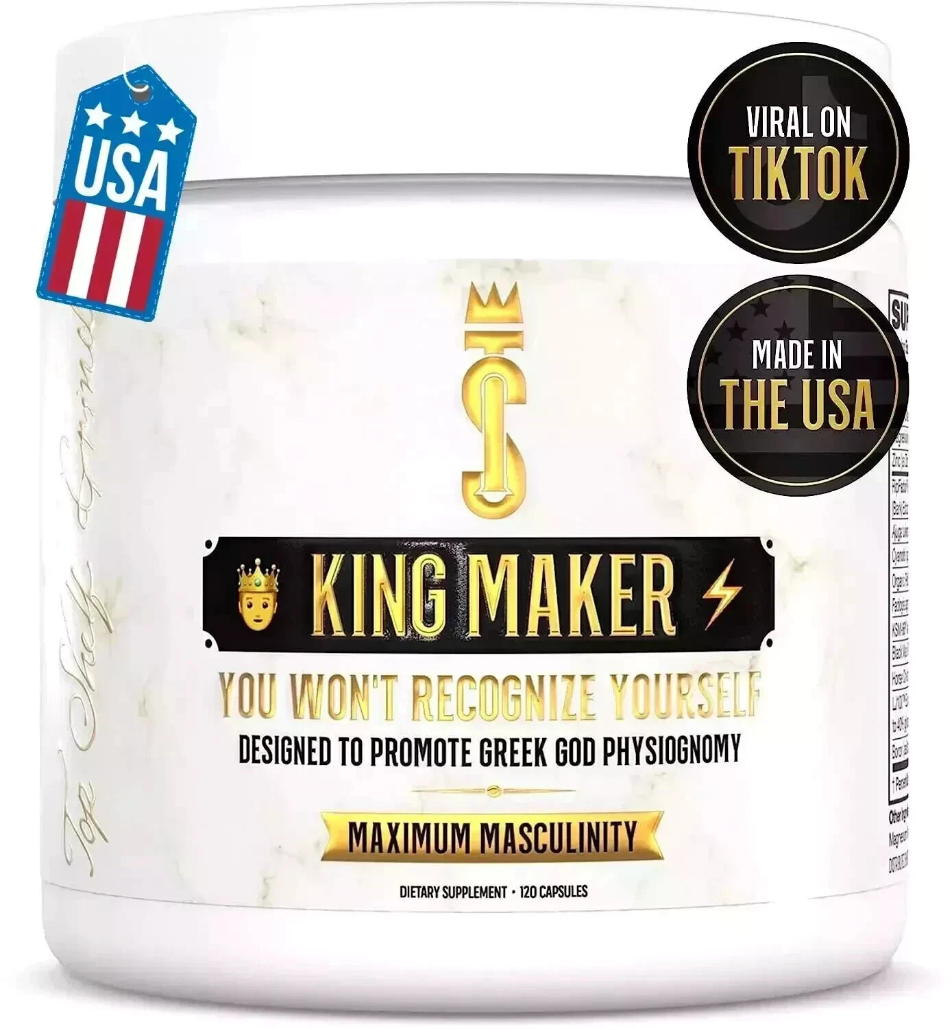 King Maker 13-in-1 Anabolic Supplement for Men – Original Quality