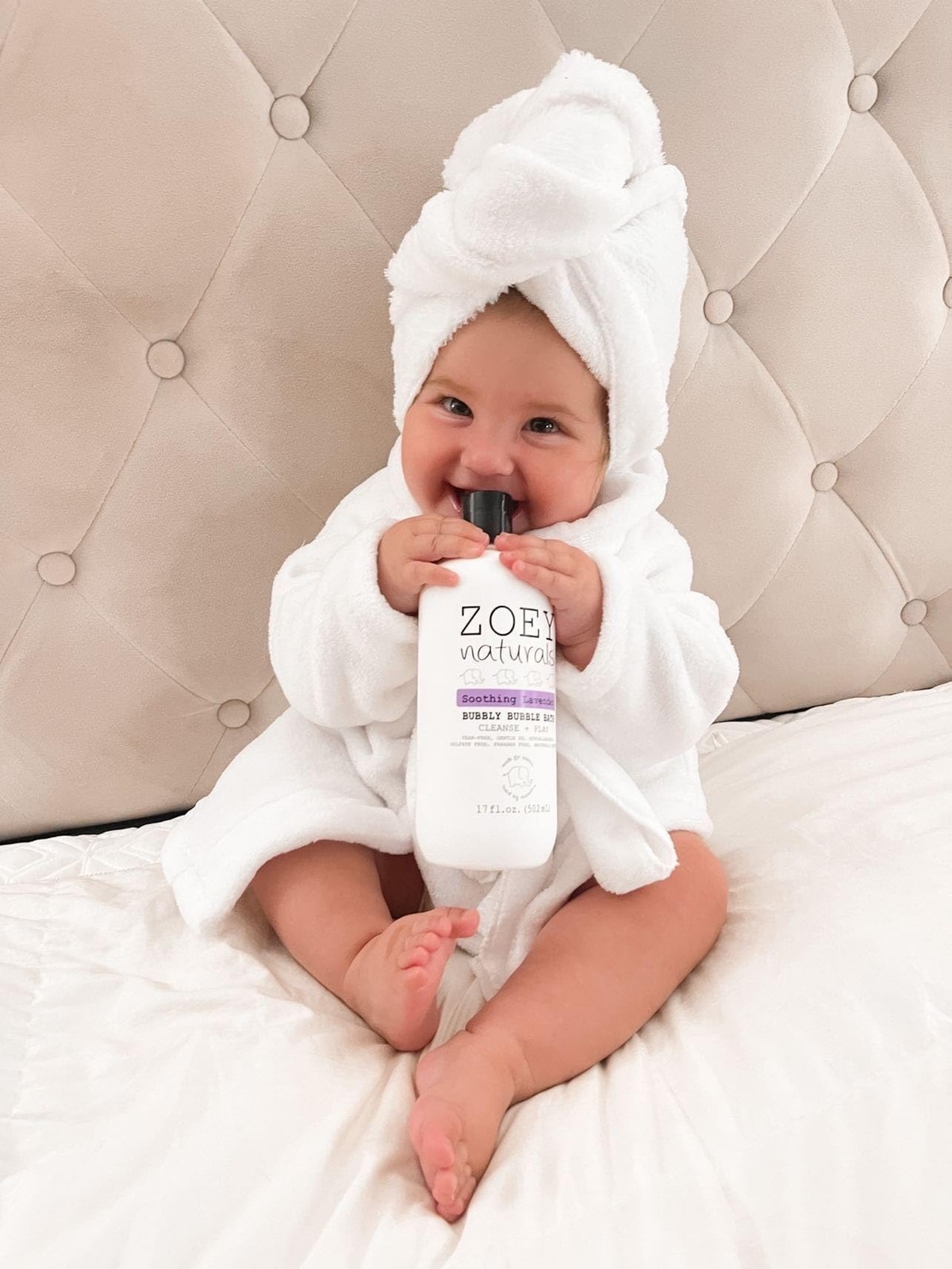 Absolutely Natural Zoey Naturals – Soothing Lavender Bubble Bath For Kids