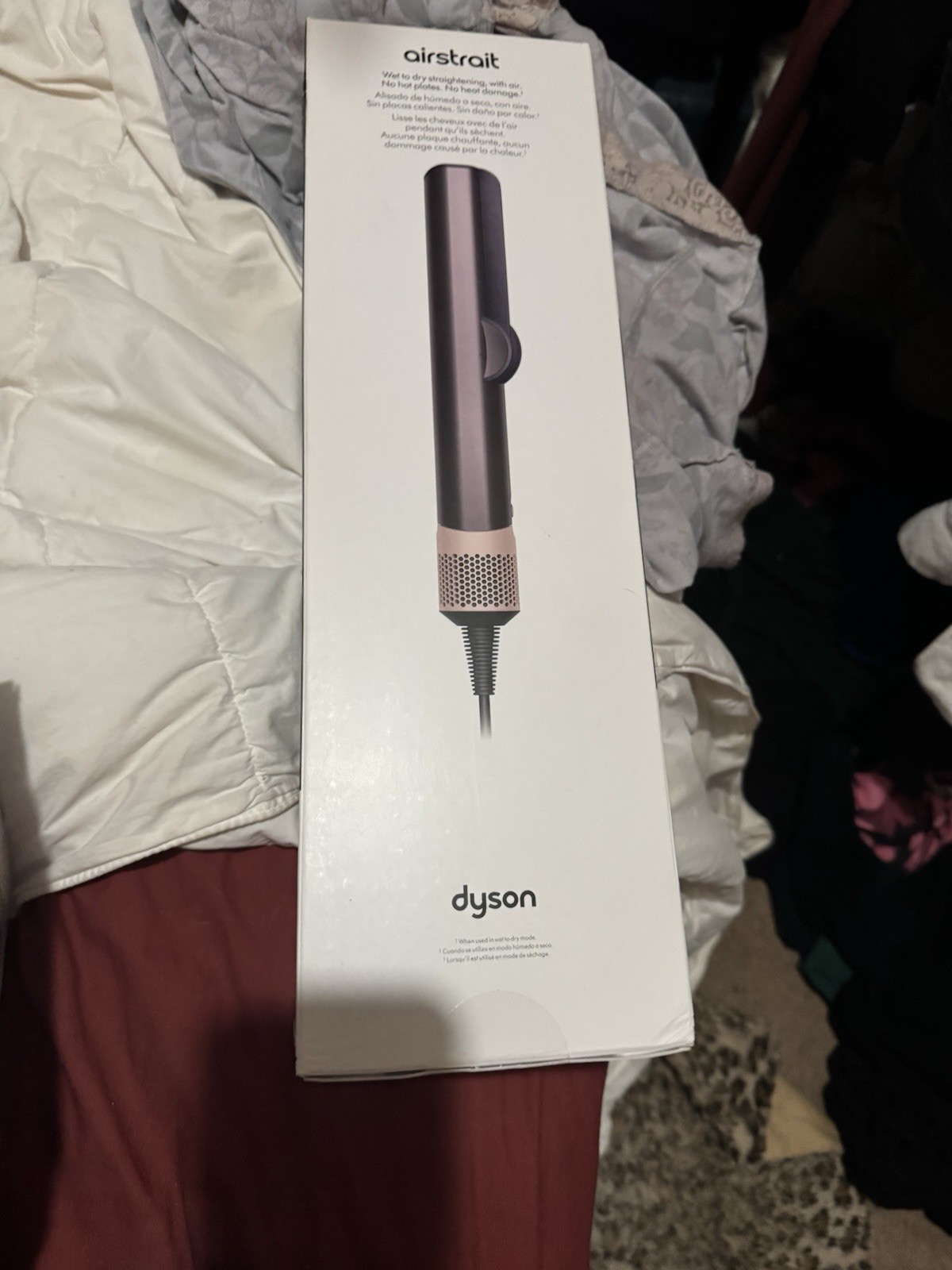 Dyson Airstrait™ Straightener (Wet to Dry) – Limited Edition Jasper Plum/Rose Go