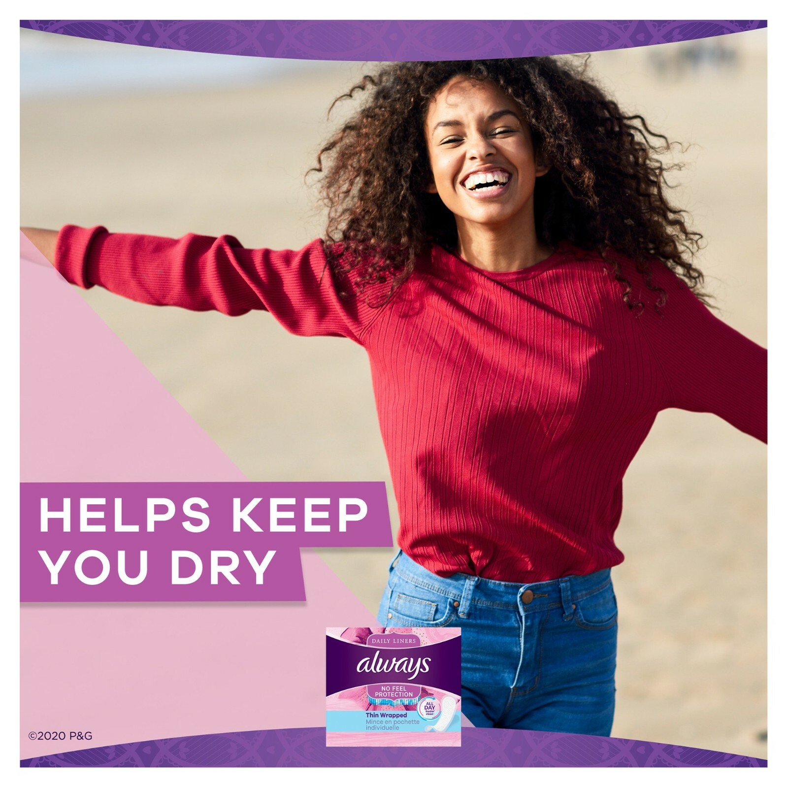 *120-Piece* Always Daily Liners All Day Fresh Clean Thin Regular Unscented 37000