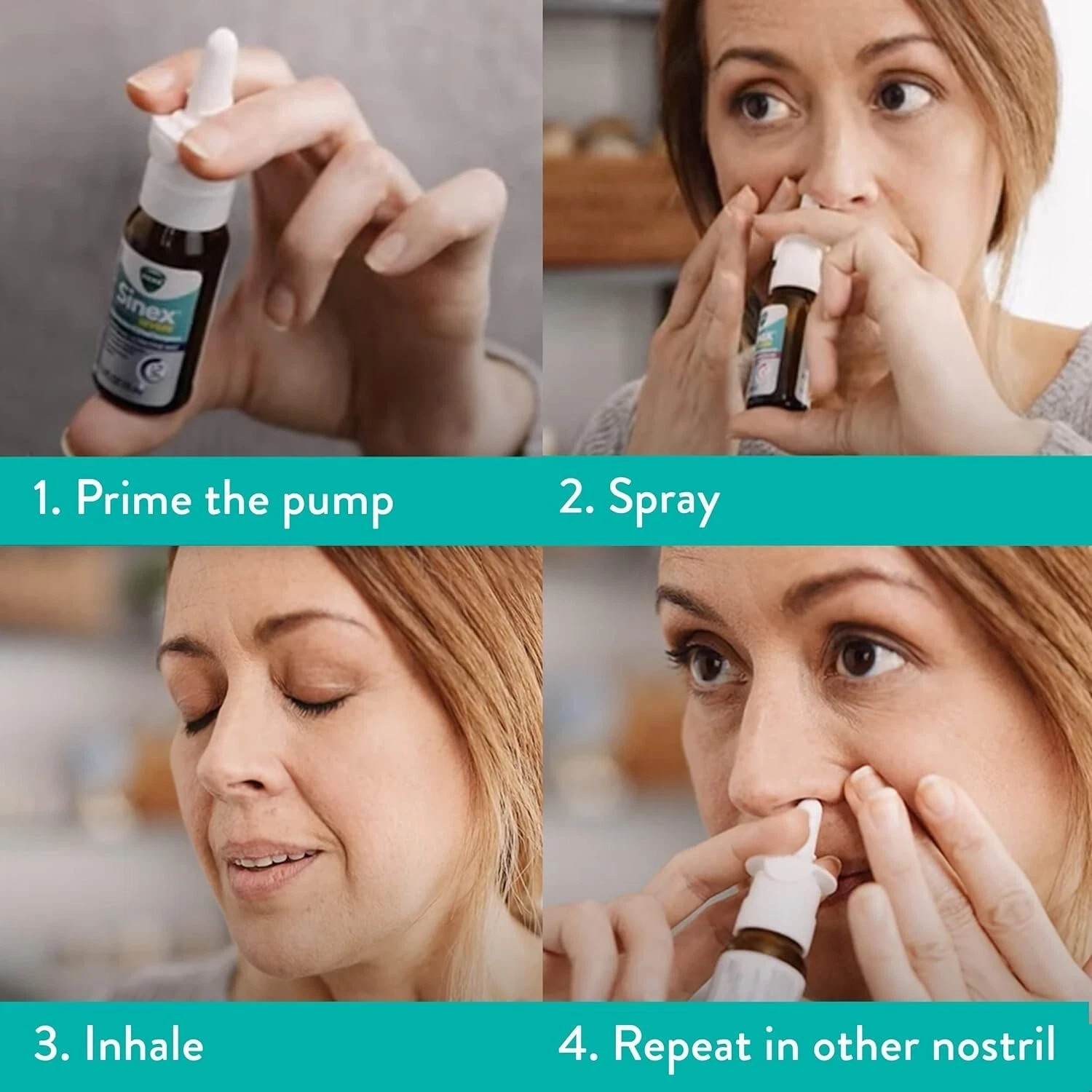 Vicks Sinex SEVERE Nasal Spray, Original Ultra Fine Mist, 2-Pack, 0.5 FL OZ