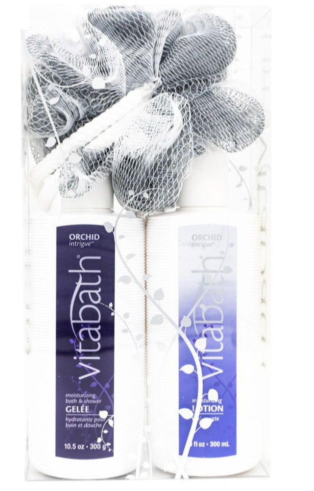 Vitabath Orchid Intrigue Everyday Skincare Set Moisturizing Shower | EXP 11-2028