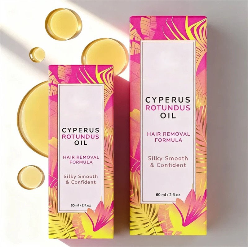 5PCS Cyperus Rotundus Oil – 60ml Natural Cyperus Rotundus Oil For Hair Removal
